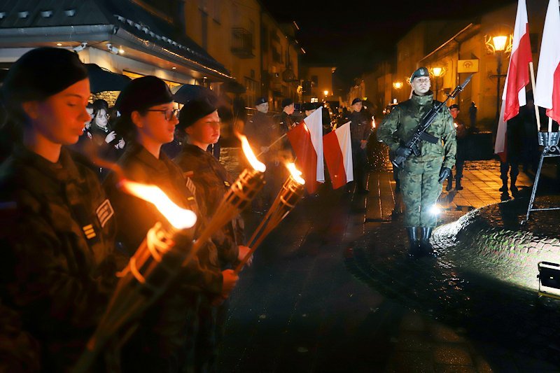 Uroczystość patriotyczna "Olkuszanie dla Niepodległej"